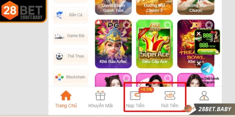 Cầm soát lại thông tin tránh sai sót khi nạp rút